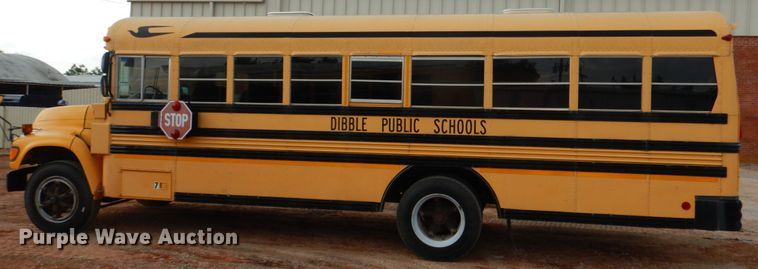 image for item DL0505 1997 Ford B800  school bus