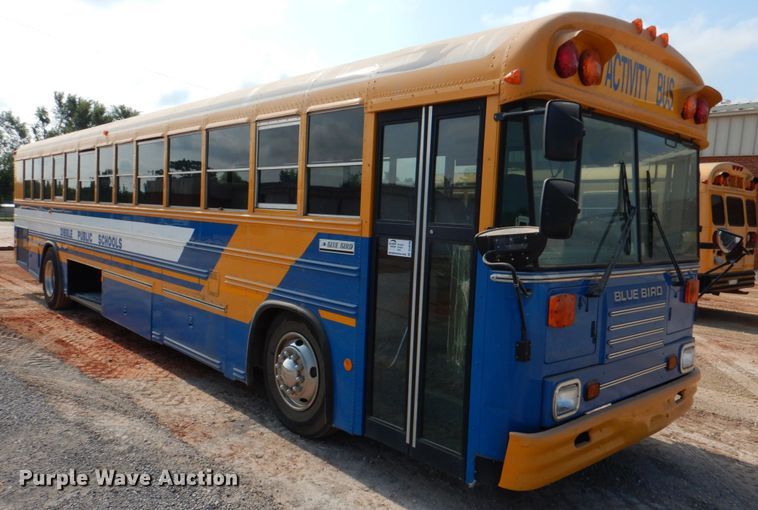 image for item DL0506 1999 Blue Bird All American RE  school bus