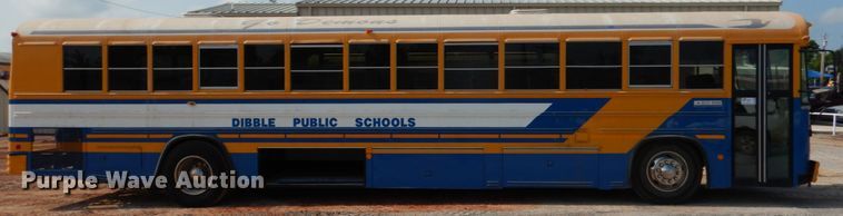 image for item DL0506 1999 Blue Bird All American RE  school bus