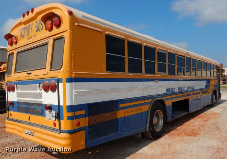 image for item DL0506 1999 Blue Bird All American RE  school bus