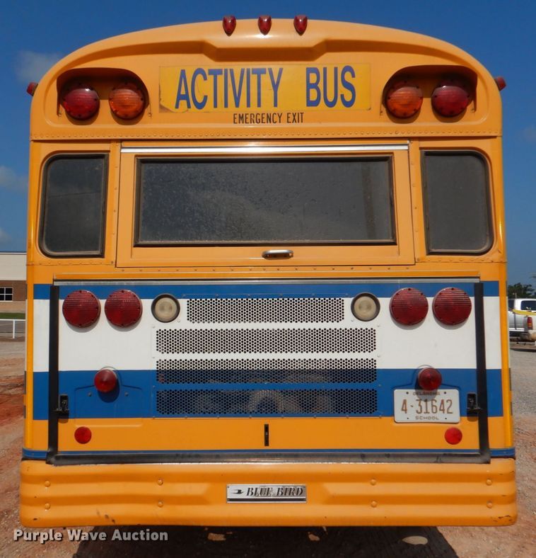image for item DL0506 1999 Blue Bird All American RE  school bus