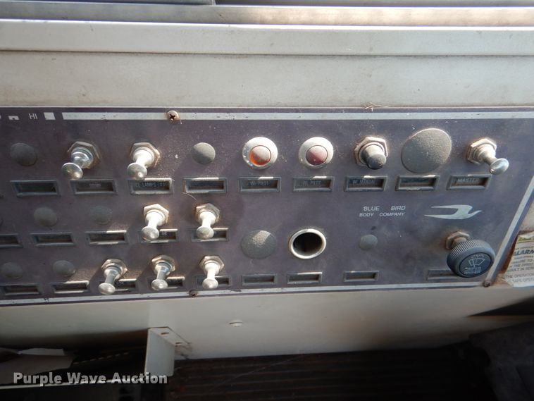 image for item DL0506 1999 Blue Bird All American RE  school bus