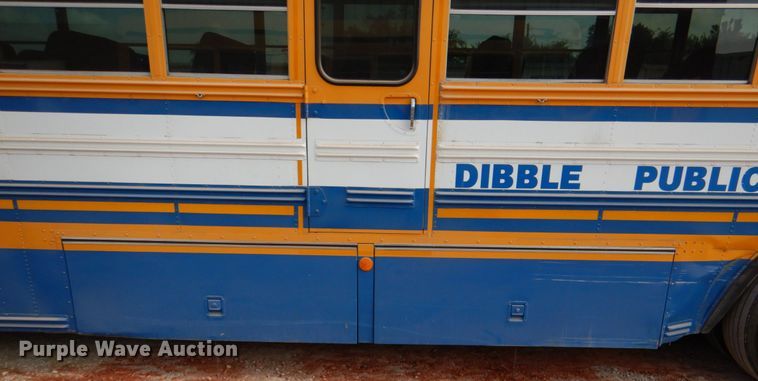 image for item DL0506 1999 Blue Bird All American RE  school bus