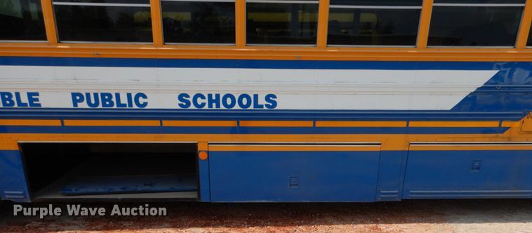 image for item DL0506 1999 Blue Bird All American RE  school bus