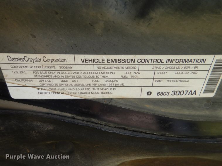 image for item DL0513 2008 Jeep Commander  SUV