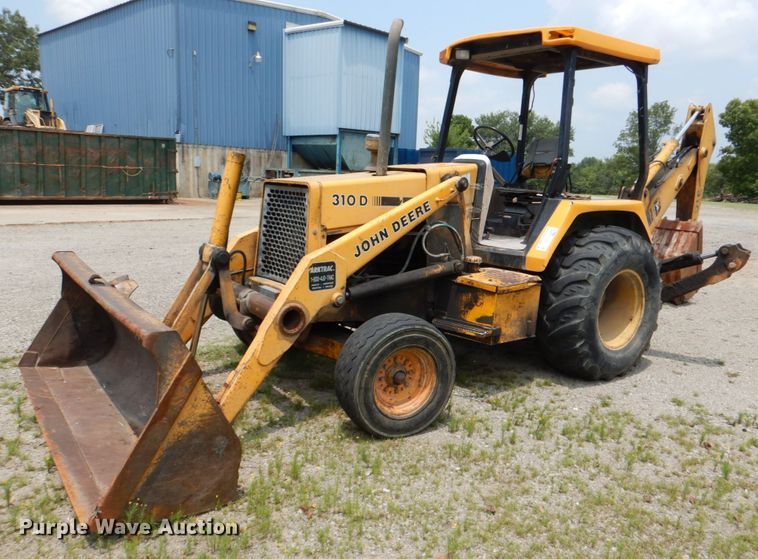 image for item DL0521 John Deere 310D  backhoe