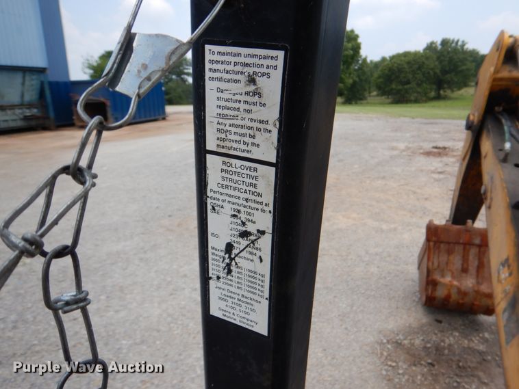 image for item DL0521 John Deere 310D  backhoe