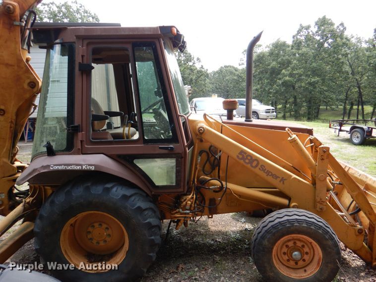 image for item DL0522 1994 Case 580 Super K  backhoe