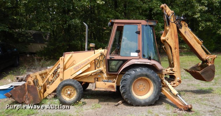 image for item DL0522 1994 Case 580 Super K  backhoe