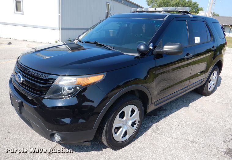 image for item DM0499 2015 Ford Explorer Police Interceptor  SUV