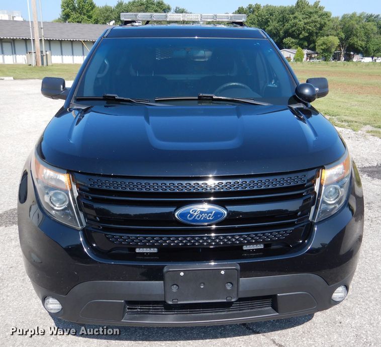image for item DM0499 2015 Ford Explorer Police Interceptor  SUV