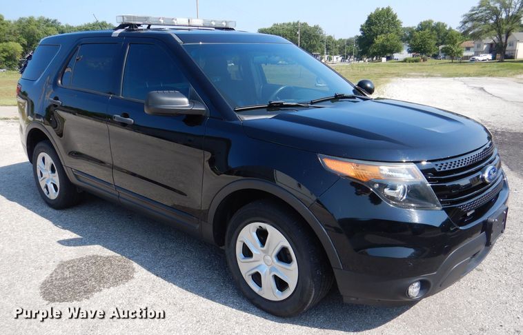 image for item DM0499 2015 Ford Explorer Police Interceptor  SUV