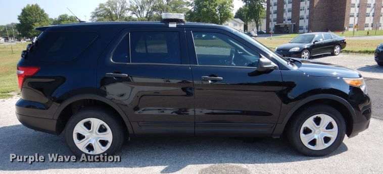 image for item DM0499 2015 Ford Explorer Police Interceptor  SUV