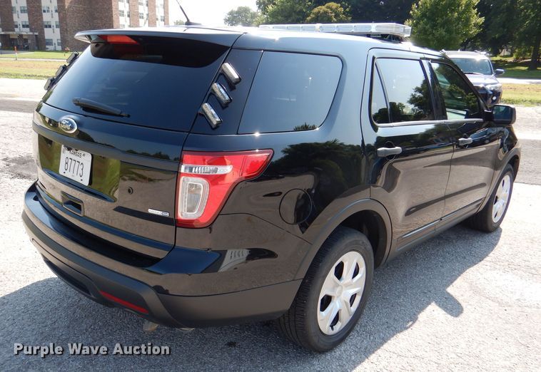 image for item DM0499 2015 Ford Explorer Police Interceptor  SUV