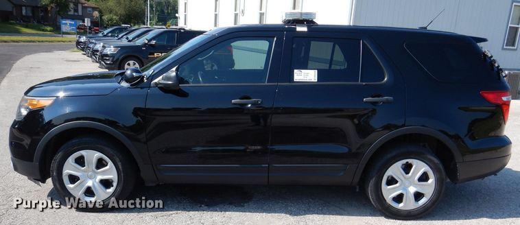 image for item DM0499 2015 Ford Explorer Police Interceptor  SUV