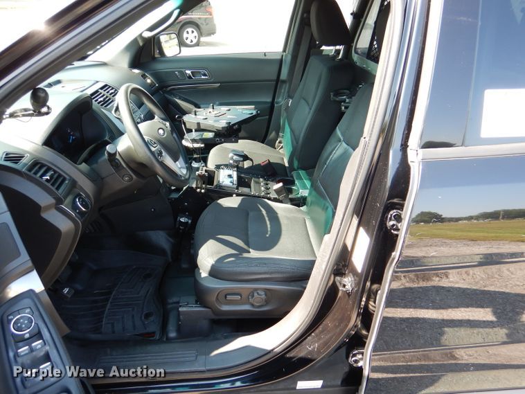 image for item DM0499 2015 Ford Explorer Police Interceptor  SUV