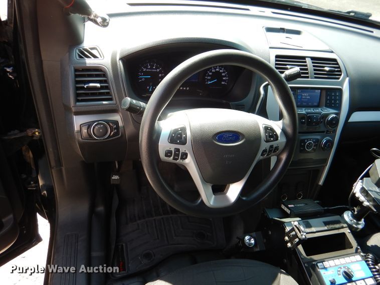 image for item DM0499 2015 Ford Explorer Police Interceptor  SUV