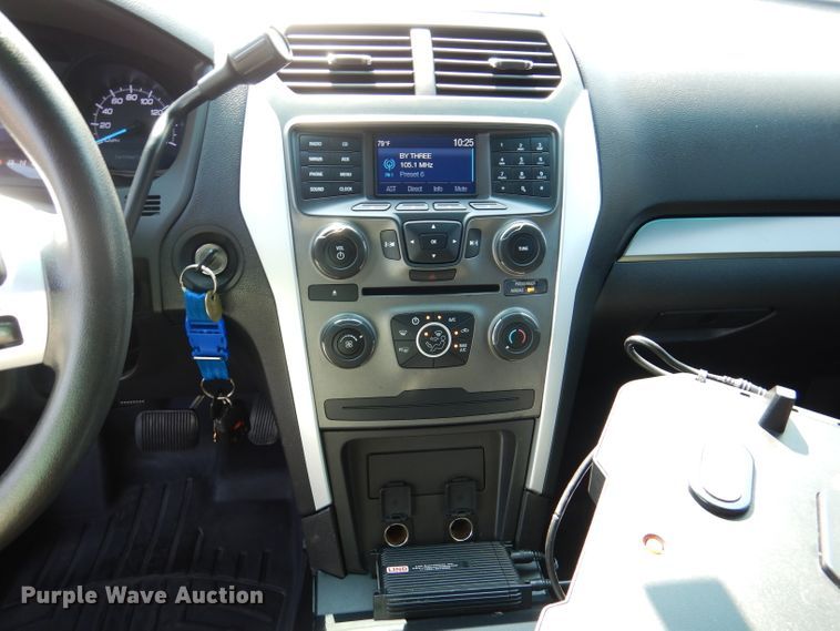 image for item DM0499 2015 Ford Explorer Police Interceptor  SUV