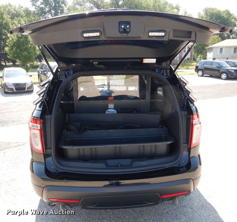 image for item DM0499 2015 Ford Explorer Police Interceptor  SUV