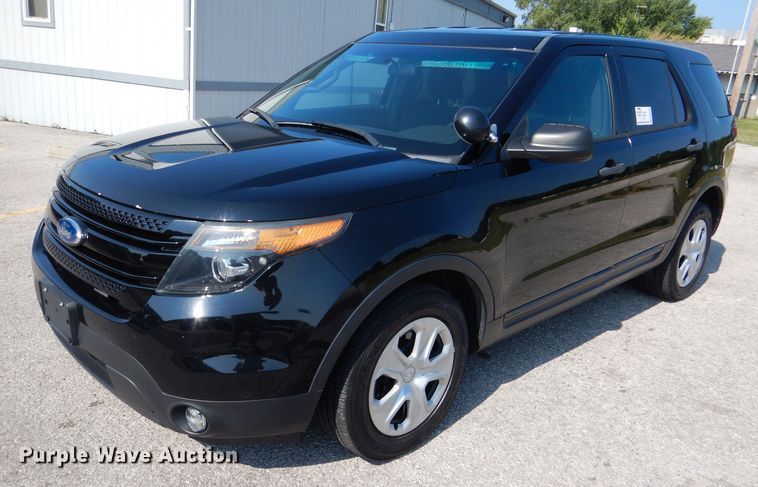 image for item DM0500 2015 Ford Explorer Police Interceptor  SUV