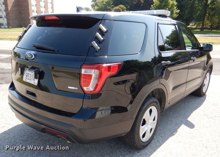 image for item DM0501 2017 Ford Explorer Police Interceptor  SUV