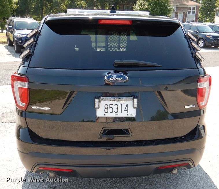 image for item DM0501 2017 Ford Explorer Police Interceptor  SUV