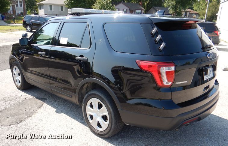 image for item DM0501 2017 Ford Explorer Police Interceptor  SUV