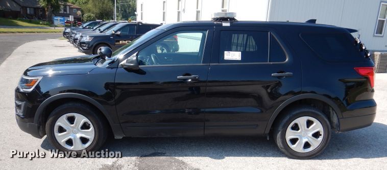 image for item DM0501 2017 Ford Explorer Police Interceptor  SUV