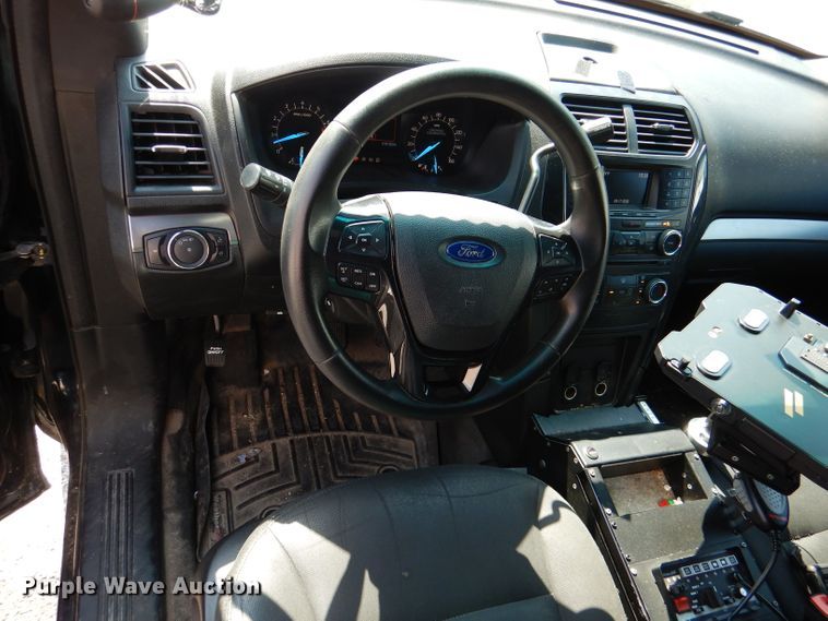 image for item DM0501 2017 Ford Explorer Police Interceptor  SUV