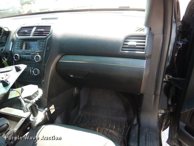 image for item DM0501 2017 Ford Explorer Police Interceptor  SUV