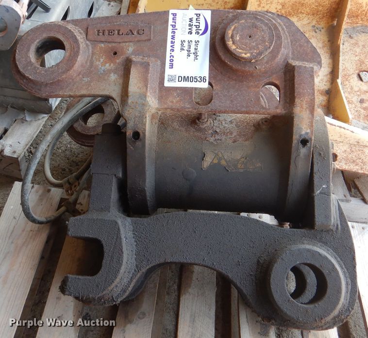 image for item DM0536 Helac  excavator tilt coupler