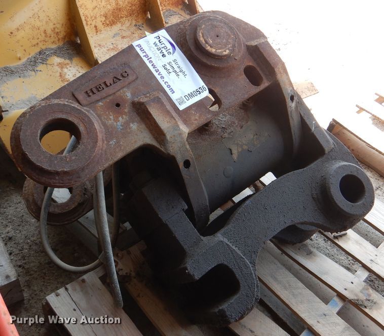 image for item DM0536 Helac  excavator tilt coupler