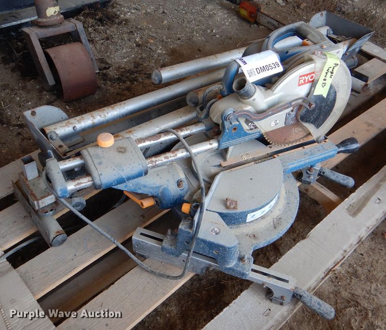 image for item DM0539 Ryobi  sliding compound miter saw