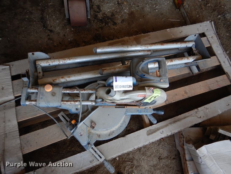 image for item DM0539 Ryobi  sliding compound miter saw