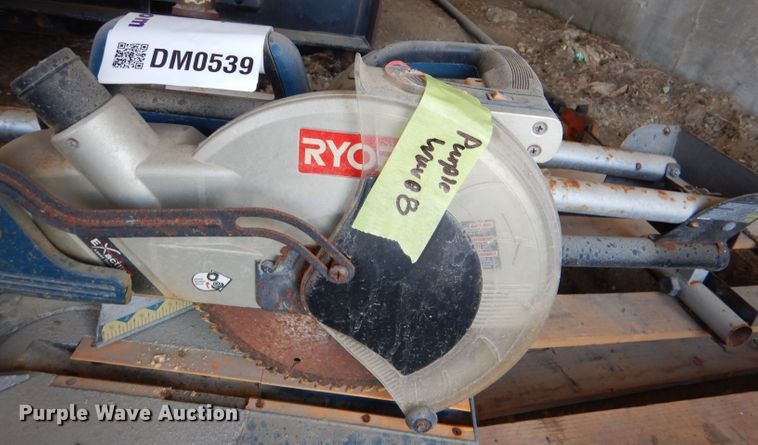 image for item DM0539 Ryobi  sliding compound miter saw