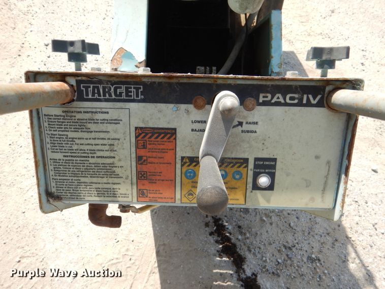 image for item DM0543 Target PAC IV  concrete saw
