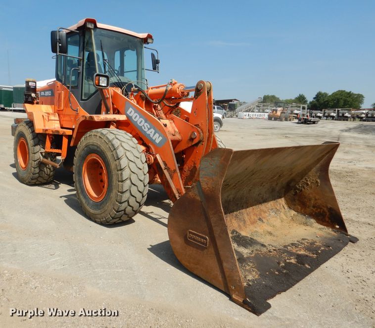 image for item DM0549 2014 Doosan DL250-3  wheel loader