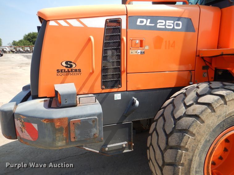 image for item DM0549 2014 Doosan DL250-3  wheel loader