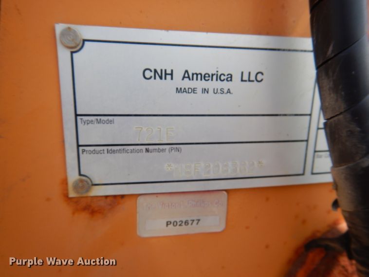 image for item DM0552 2008 Case 721E  wheel loader