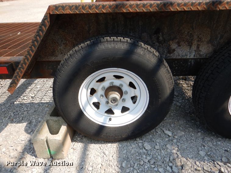 image for item DM0559 2012 Scott's Custom Trailers  equipment trailer