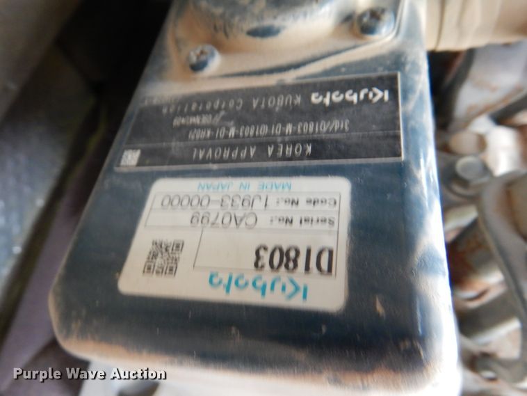 image for item DM0561 2012 Bobcat E32  mini excavator