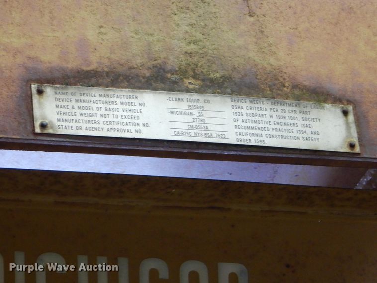 image for item DM3920 Michigan 55  wheel loader