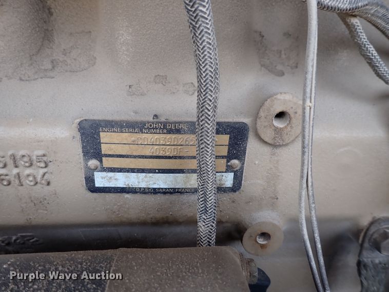 image for item DN1851 1995 Ingersoll Rand 1850  air compressor