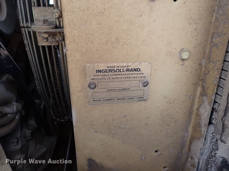 image for item DN1851 1995 Ingersoll Rand 1850  air compressor