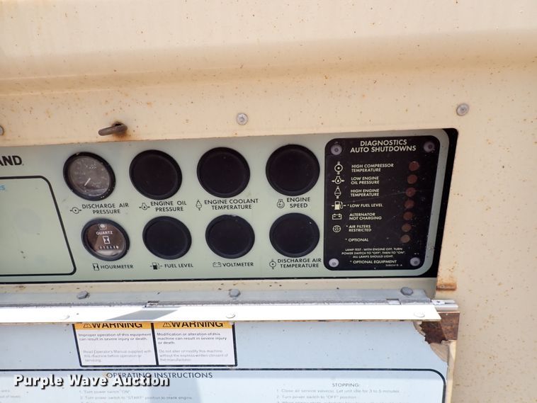 image for item DN1851 1995 Ingersoll Rand 1850  air compressor