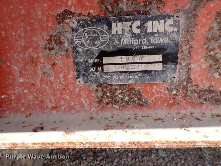 image for item DN1852 1991 HTC 1800  material conveyor