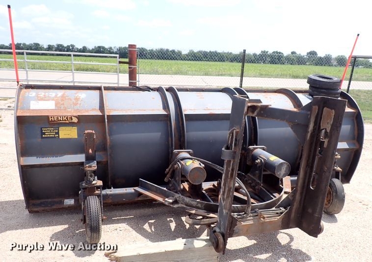 image for item DN1853 Henke  12'W snow plow