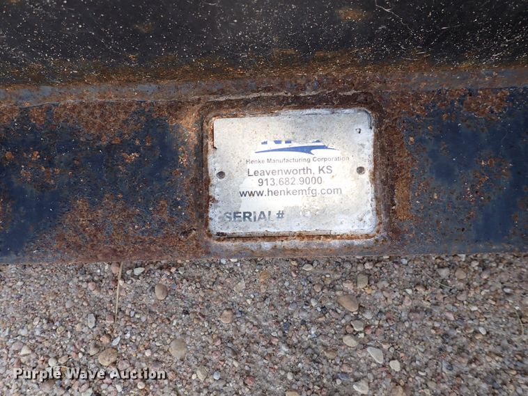 image for item DN1853 Henke  12'W snow plow