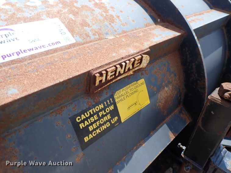 image for item DN1853 Henke  12'W snow plow
