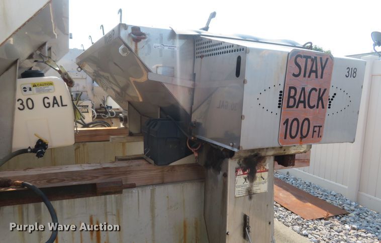 image for item FP9348 Hi-way P-7  stainless salt spreader